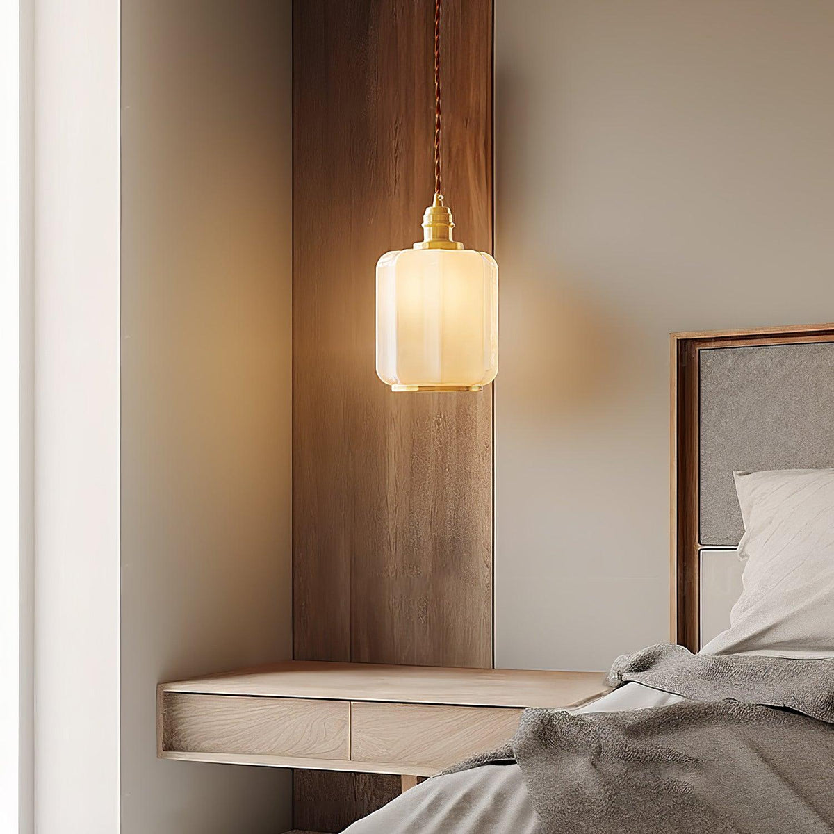 Lume Messing Vintage Pendelleuchte