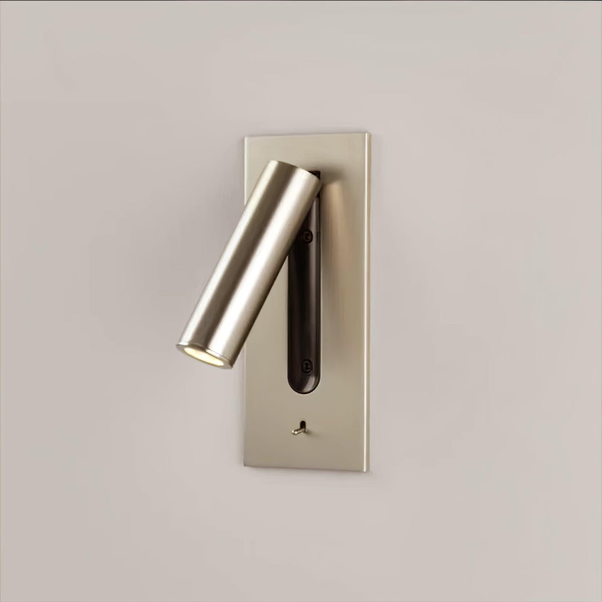 Sothis zeitgenössische minimalistische Nachttisch-Wandleuchte USB Schwarz