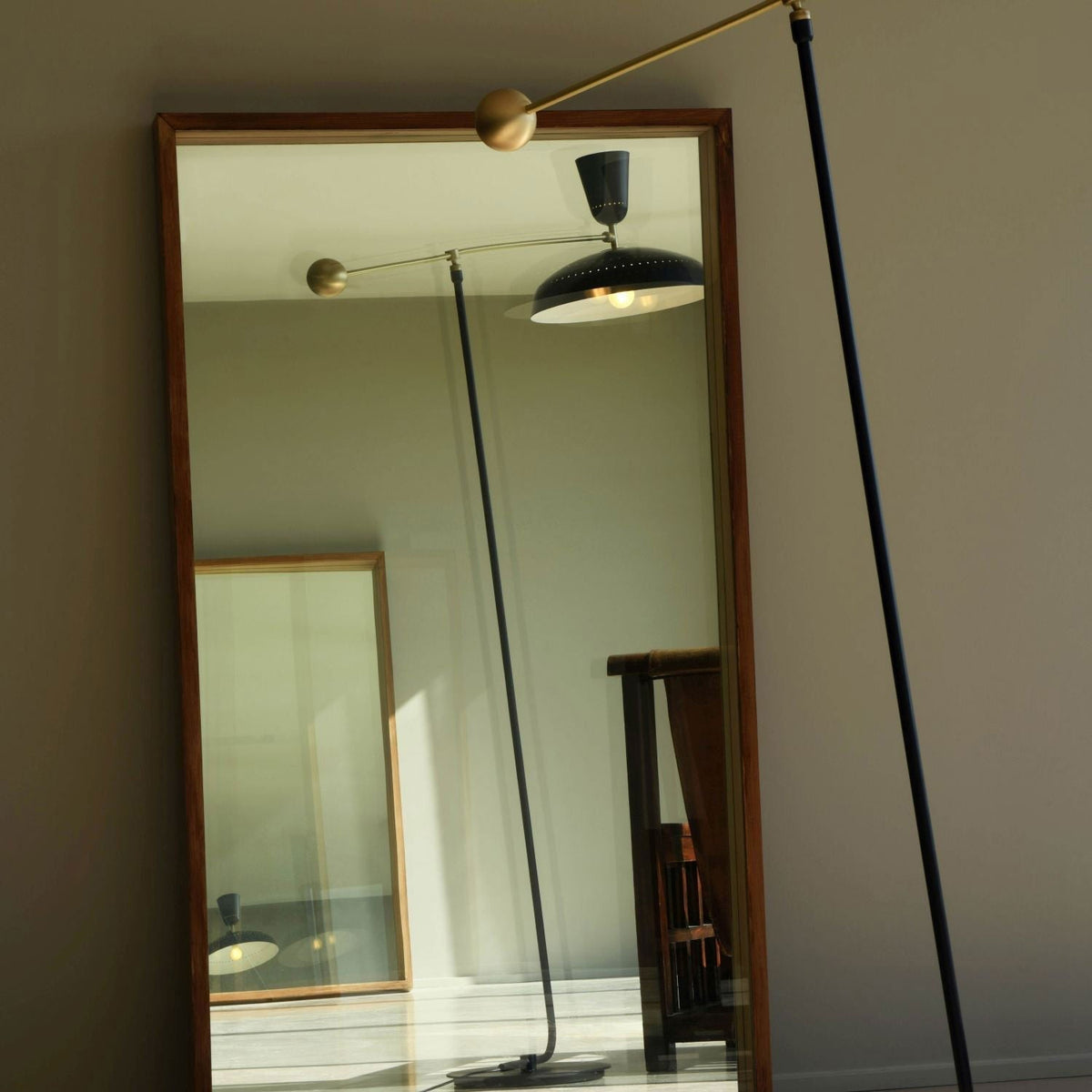 Celeste Minimalismus Messing Stehleuchte
