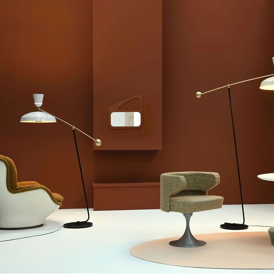 Celeste Minimalismus Messing Stehleuchte
