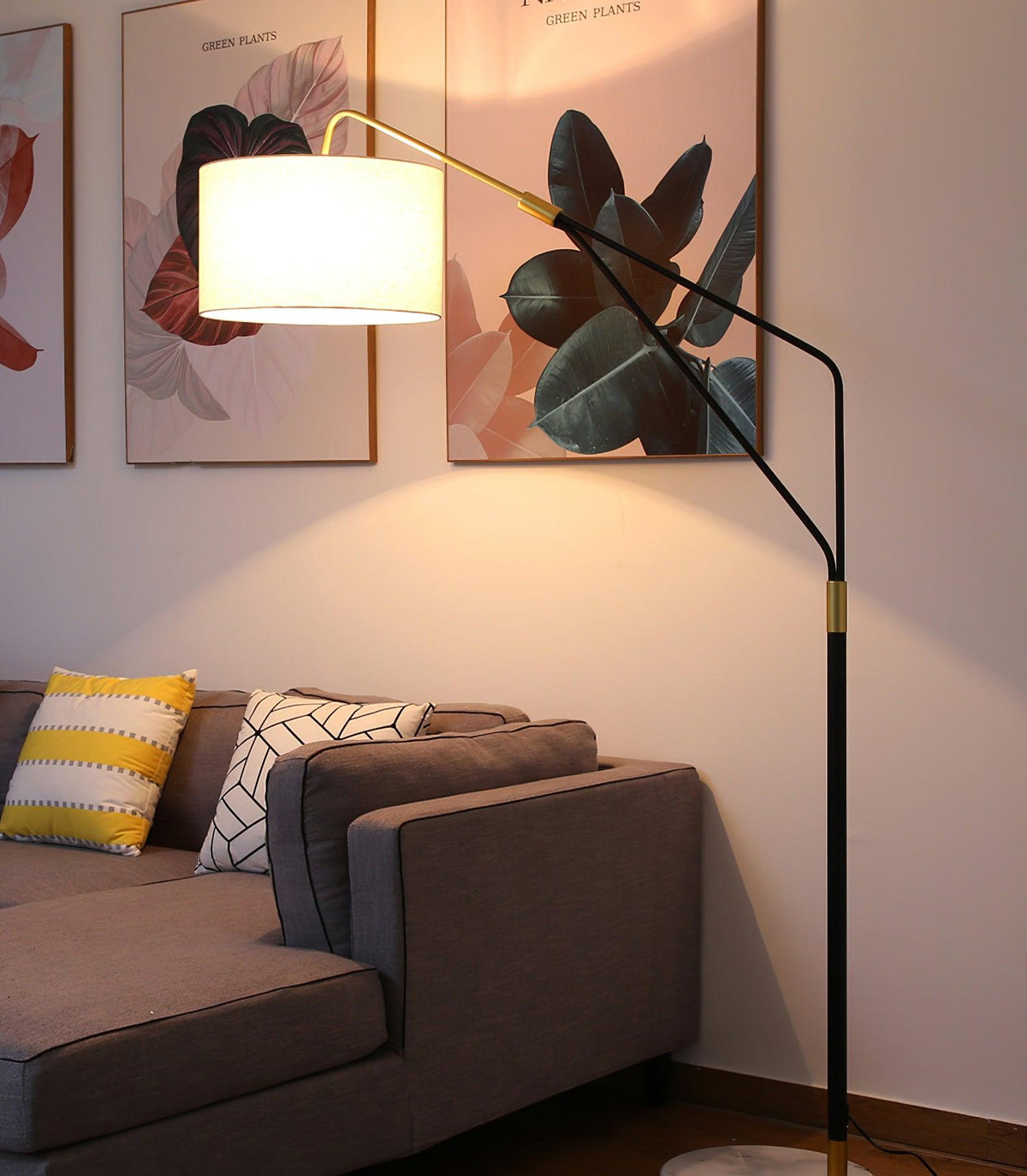 Eveny Minimalistische Marmor-Stehleuchte