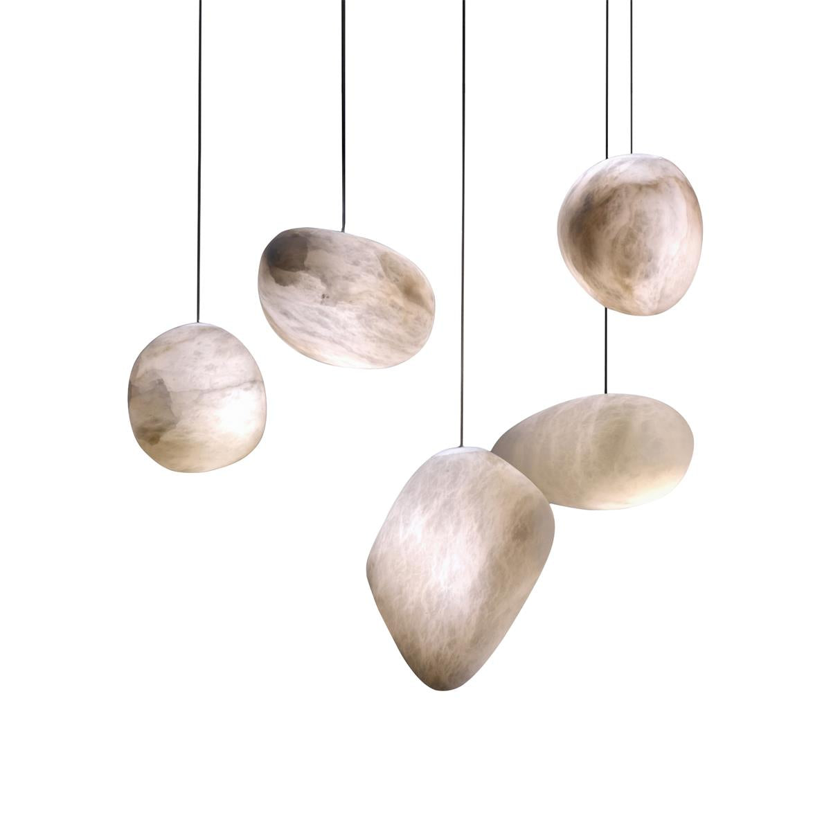 Albiveria Pendelleuchte aus Alabaster