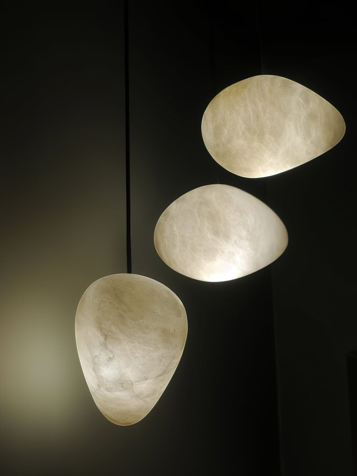 Albiveria Pendelleuchte aus Alabaster