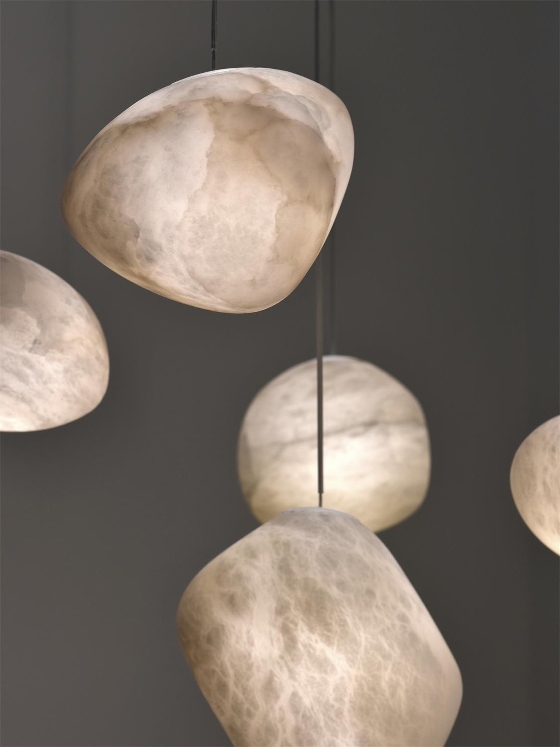 Albiveria Pendelleuchte aus Alabaster