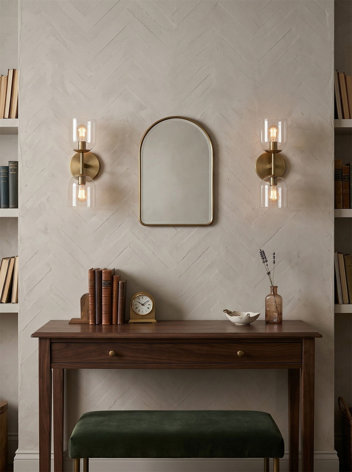 Lioraaya Glas-Wandleuchte