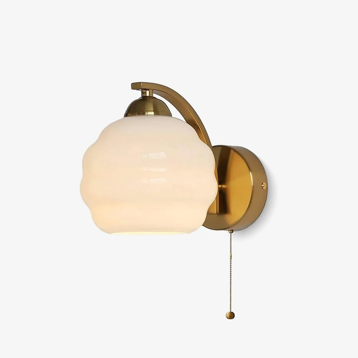 Jasenor Beauty Premium zeitgenössische Kunstglas-Wandleuchte