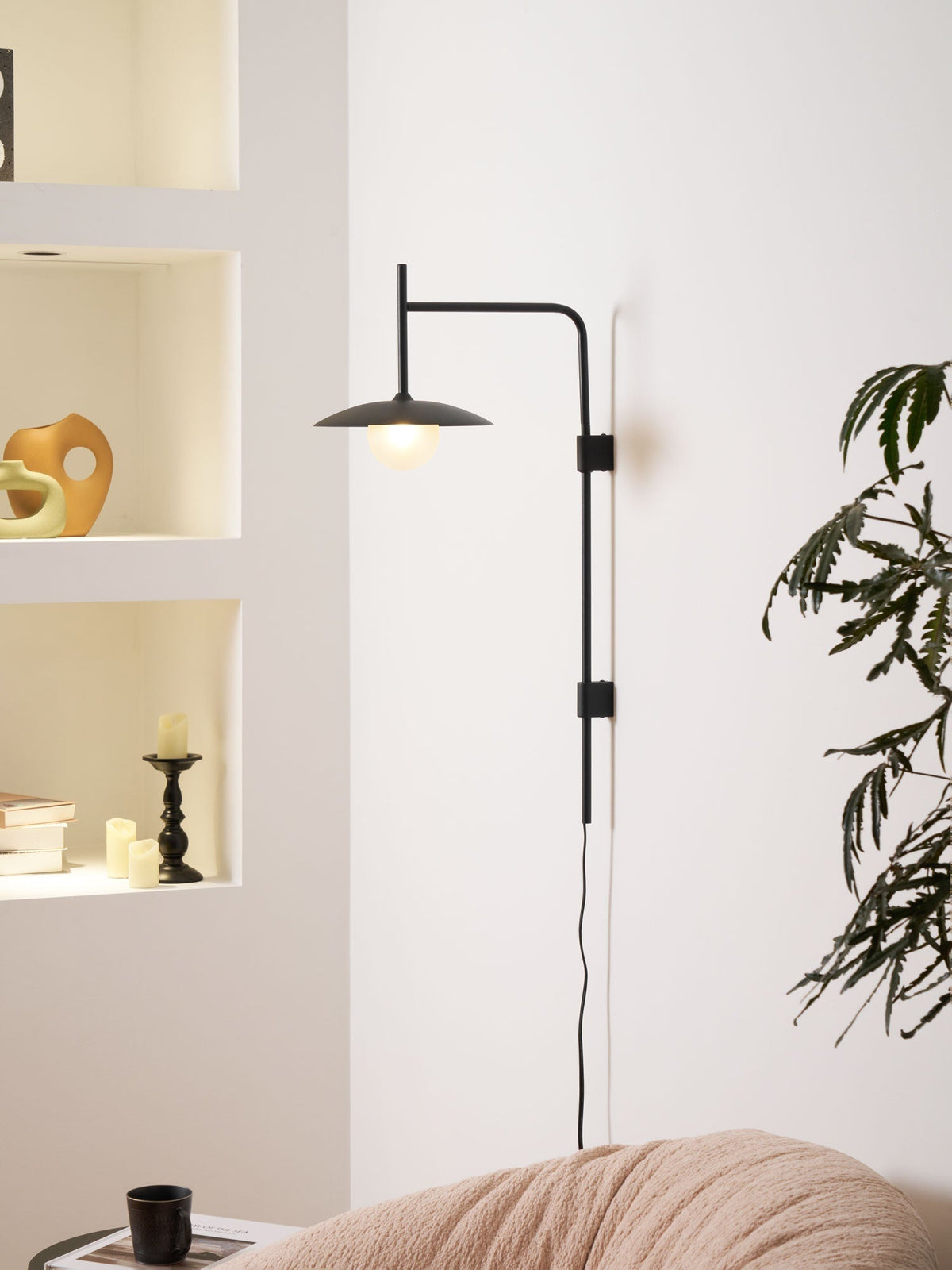 Paxon Wandleuchte Pendelleuchte aus Glas