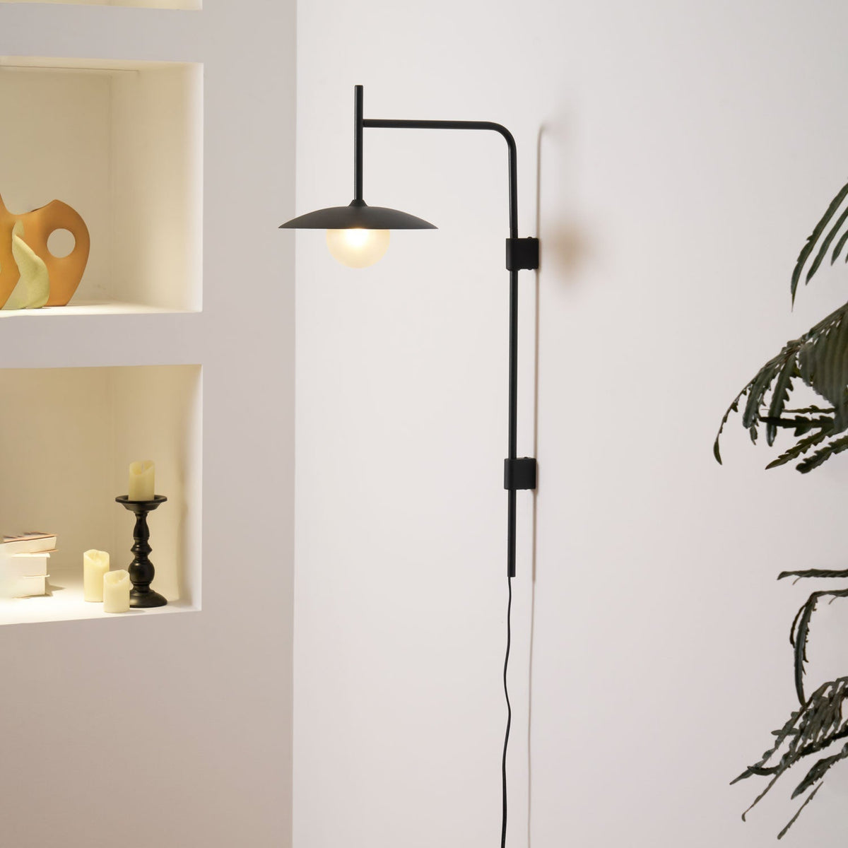 Paxon Wandleuchte Pendelleuchte aus Glas