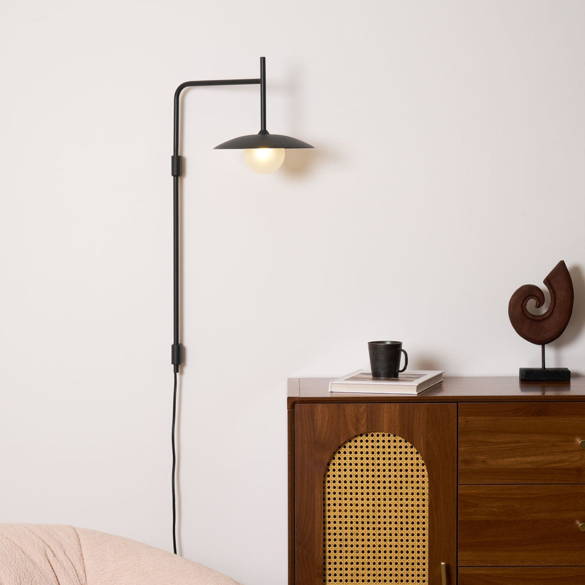 Paxon Wandleuchte Pendelleuchte aus Glas