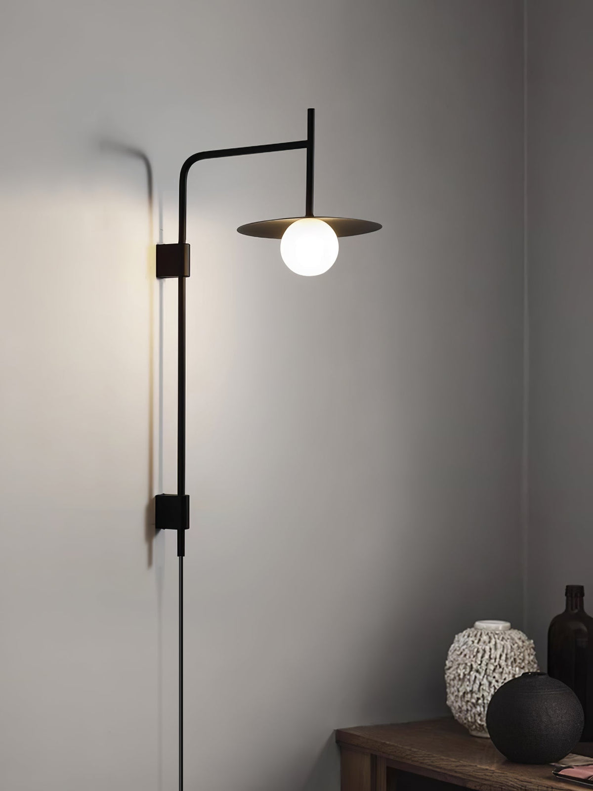 Paxon Wandleuchte Pendelleuchte aus Glas