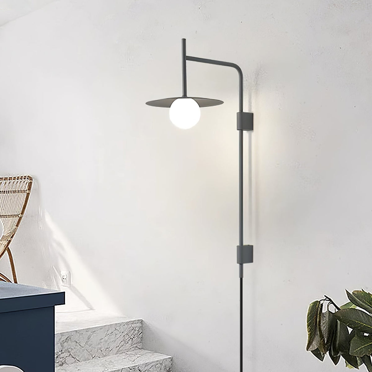 Paxon Wandleuchte Pendelleuchte aus Glas