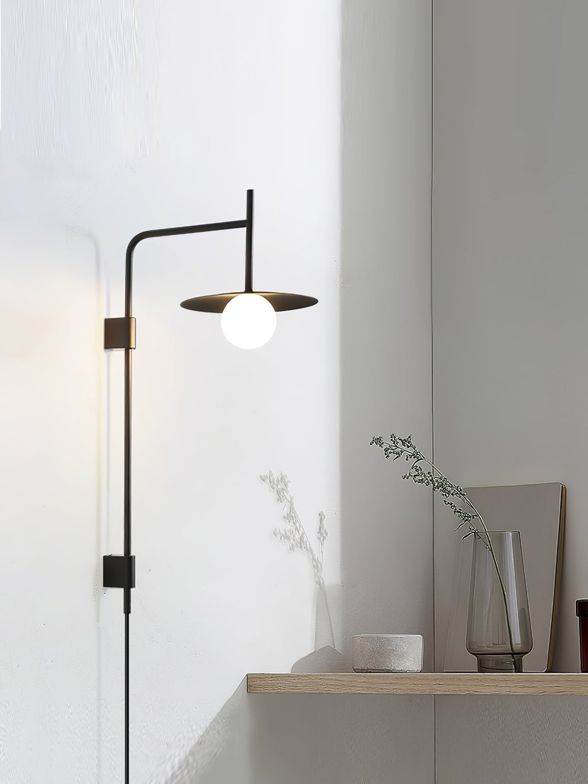 Paxon Wandleuchte Pendelleuchte aus Glas
