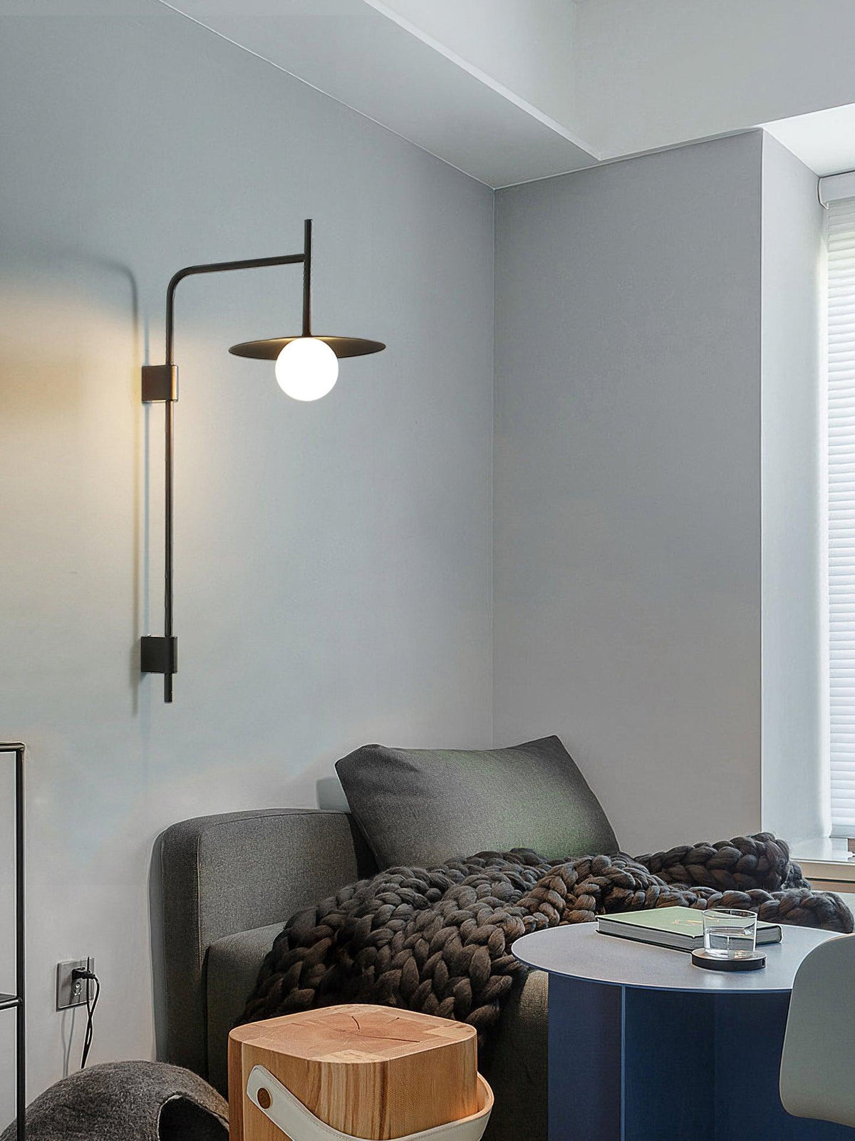 Paxon Wandleuchte Pendelleuchte aus Glas