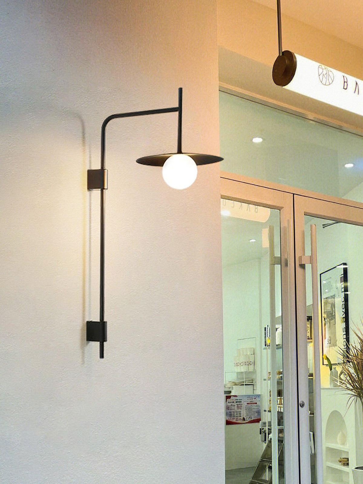 Paxon Wandleuchte Pendelleuchte aus Glas