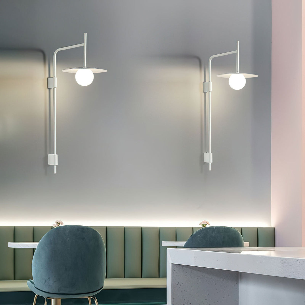 Lioririelle Wandleuchte modern minimalistisch aus Glas