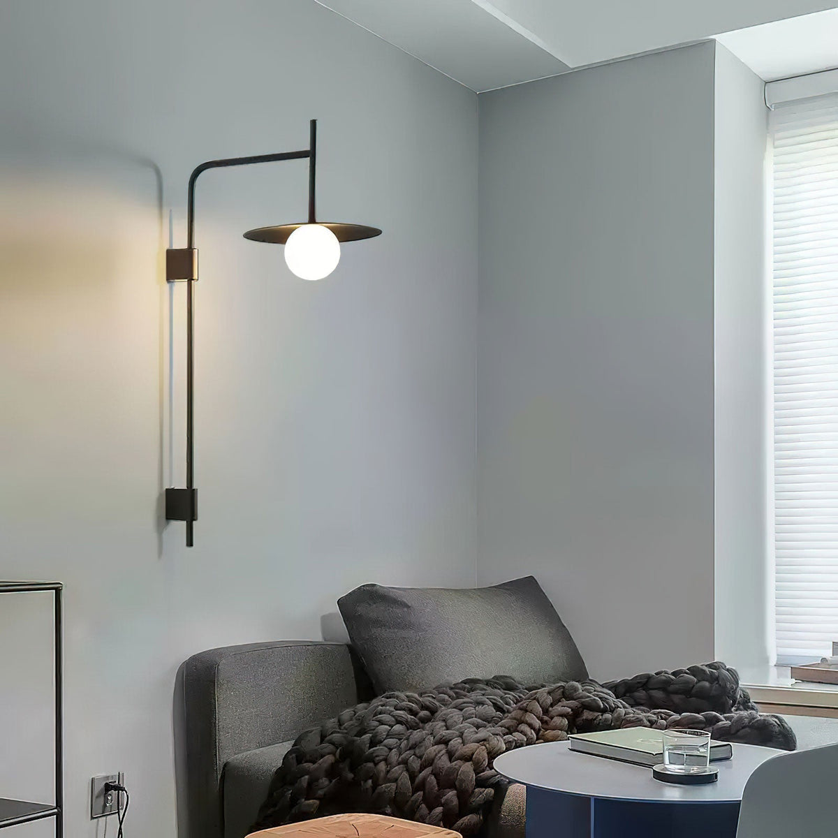 Lioririelle Wandleuchte modern minimalistisch aus Glas