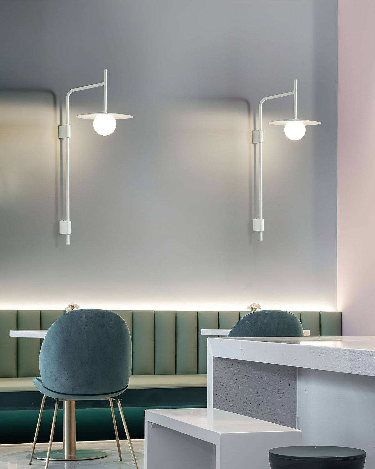 Lioririelle Wandleuchte modern minimalistisch aus Glas