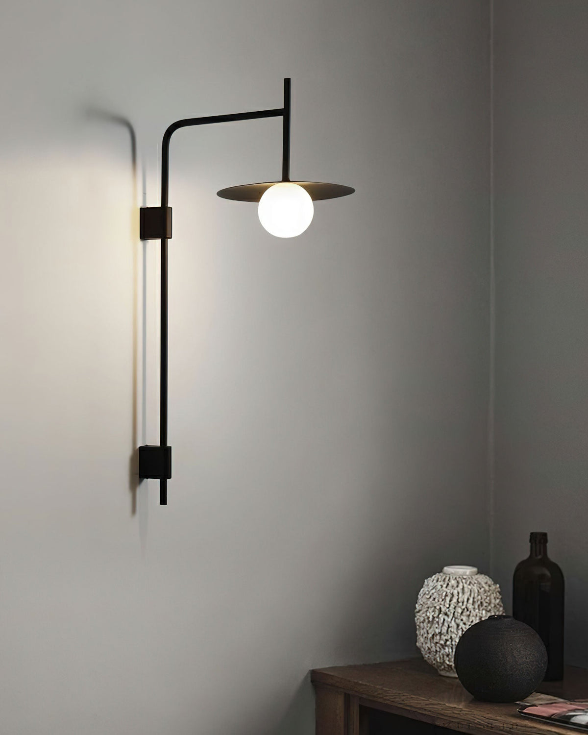 Lioririelle Wandleuchte modern minimalistisch aus Glas