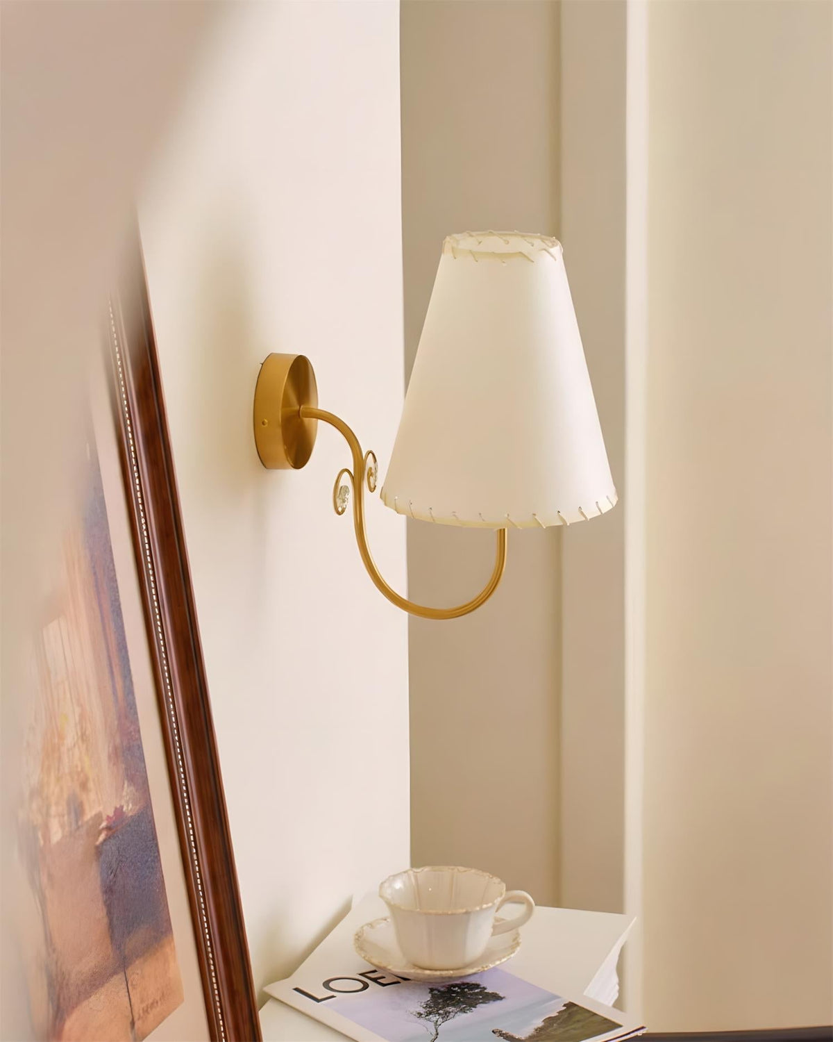 Greer Gentle Bend Wandleuchte
