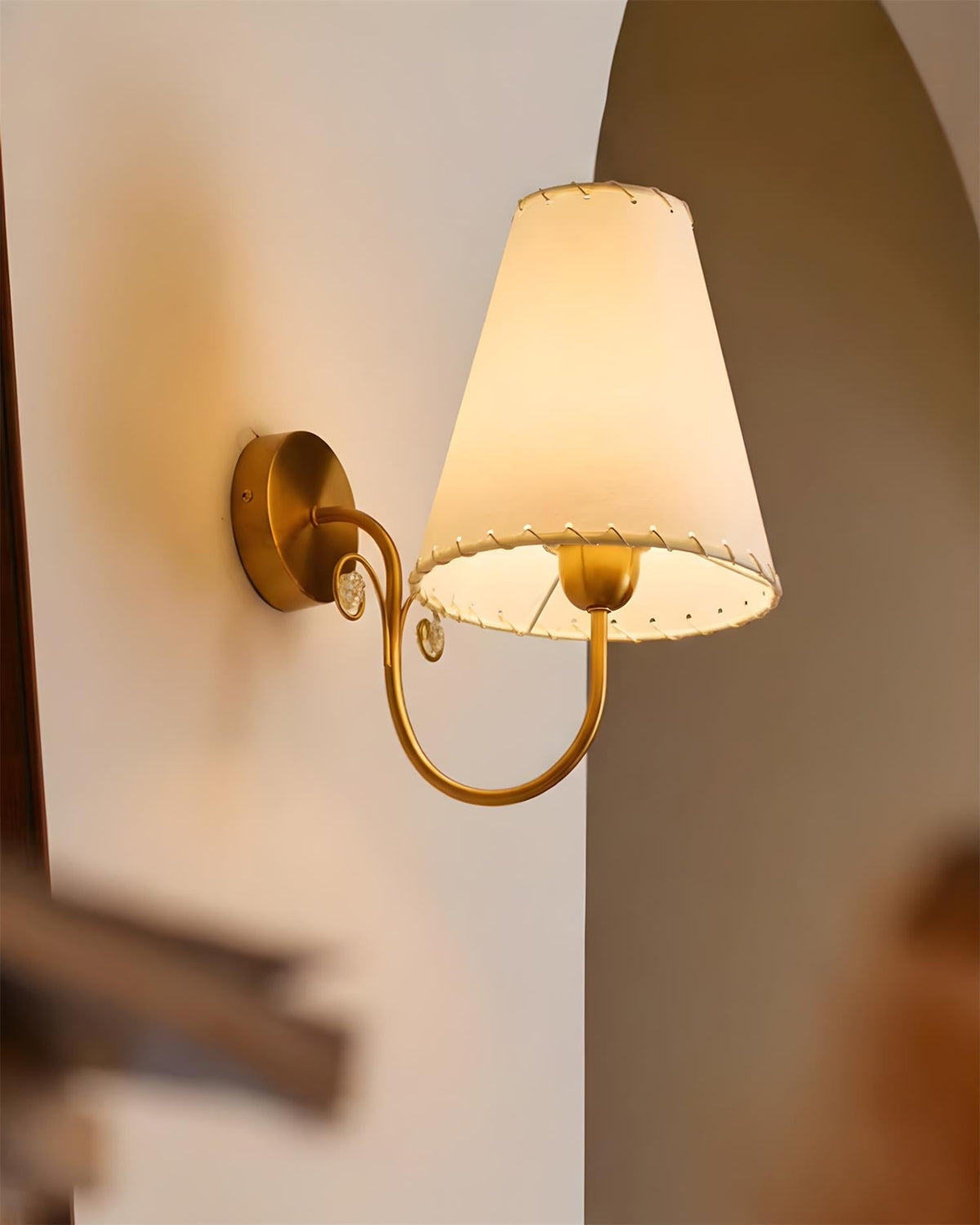 Greer Gentle Bend Wandleuchte