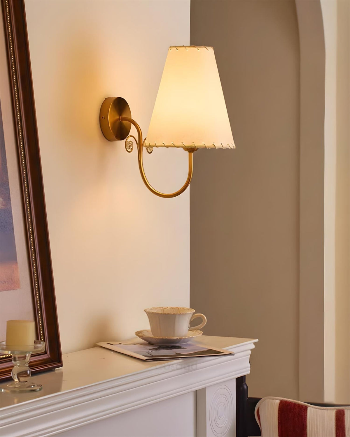 Greer Gentle Bend Wandleuchte