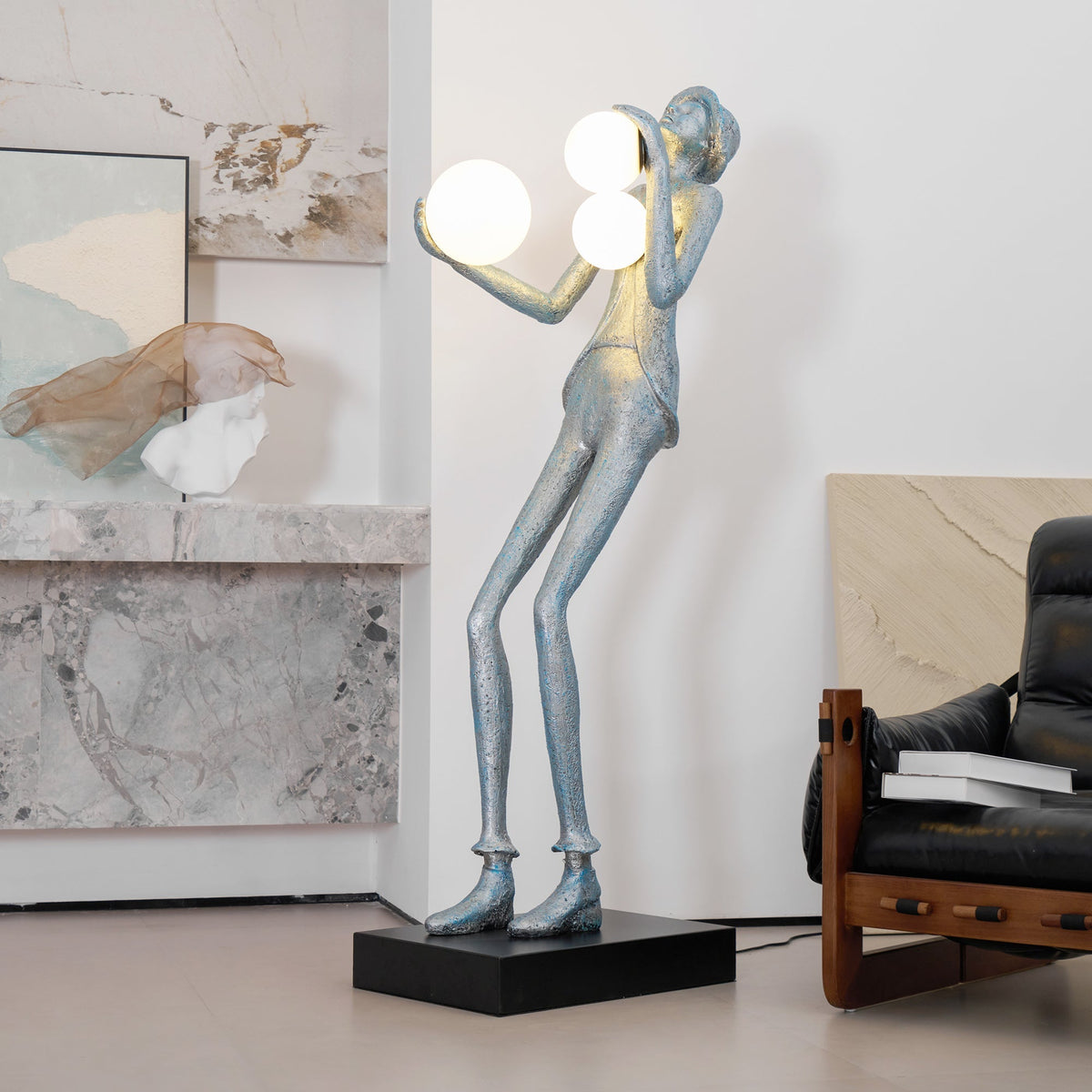 Seloia Gentleman Sculpture Stehleuchte