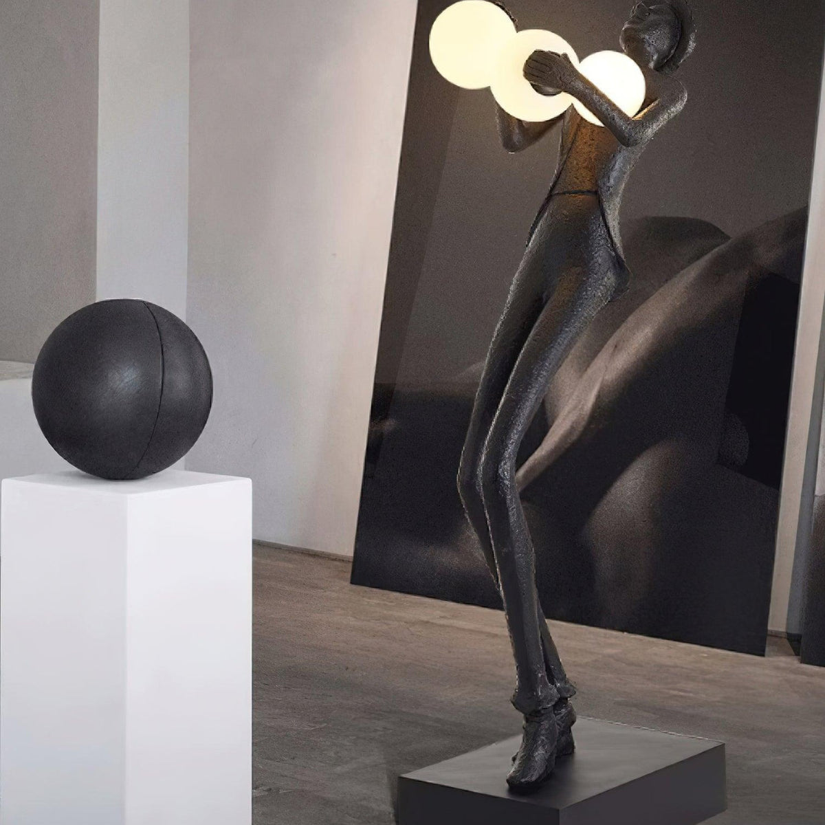 Seloia Gentleman Sculpture Stehleuchte