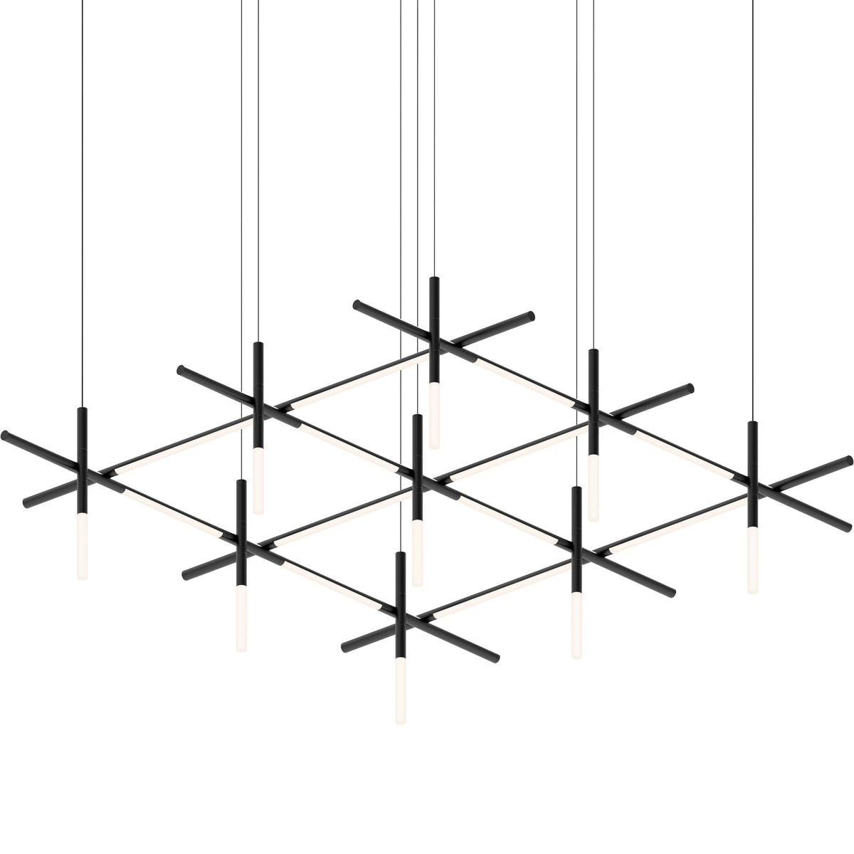 Geometric lineare Pendelleuchte