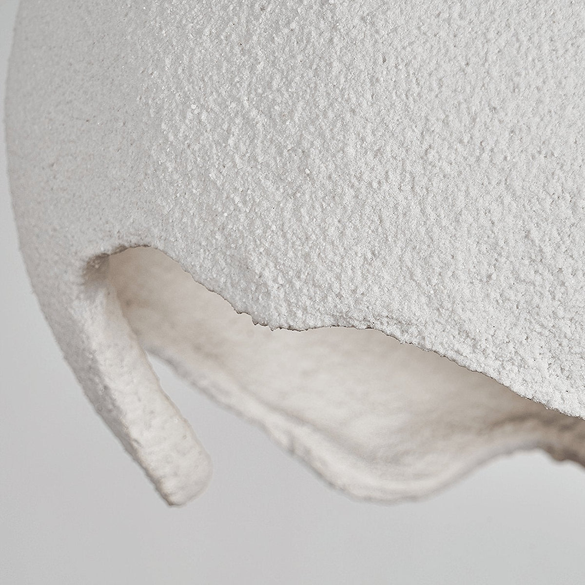 Patrick Pendelleuchte aus Kunstharz im Wabi-Sabi-Stil