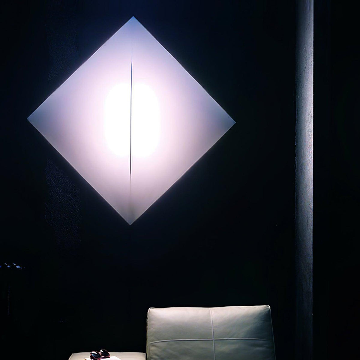 Linivelia Minimalistische Wandleuchte aus Stoff