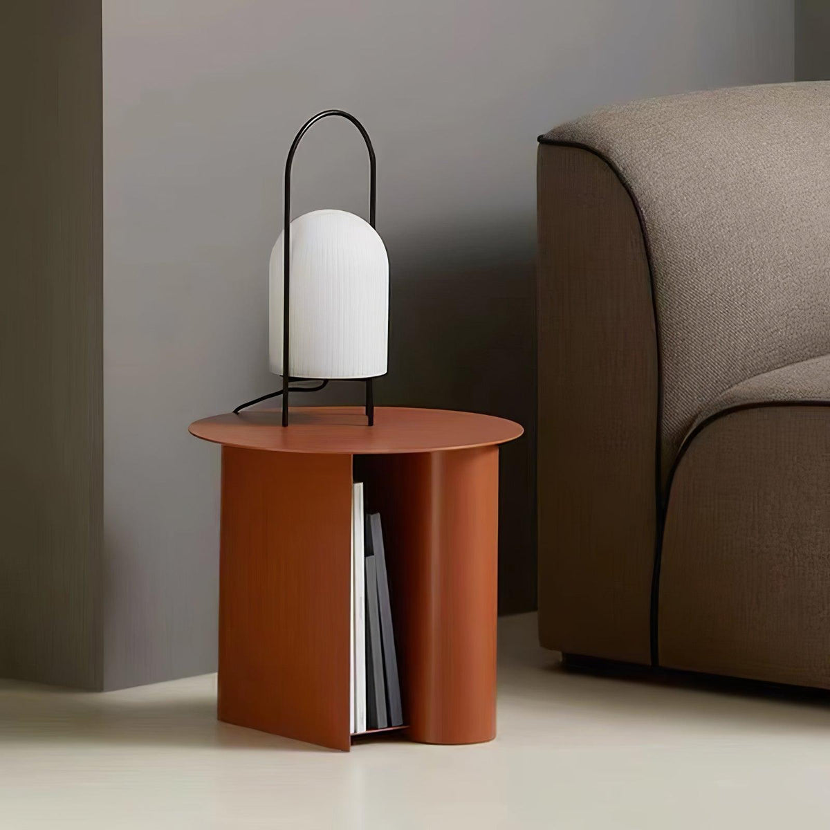 Firaie Tischleuchte aus Glas im minimalistischen Stil