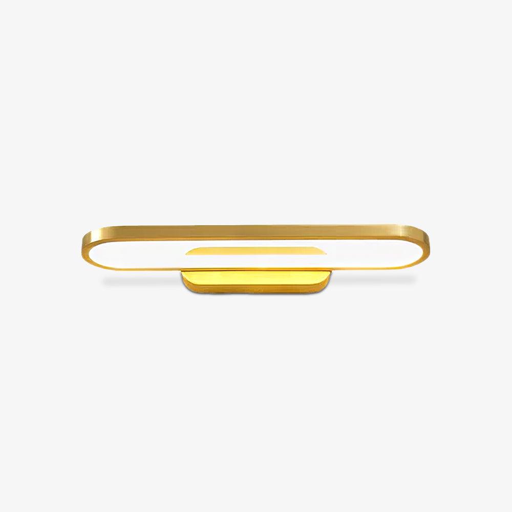 Casaraya zeitgenössische minimalistische LED-Wandleuchte aus Messing