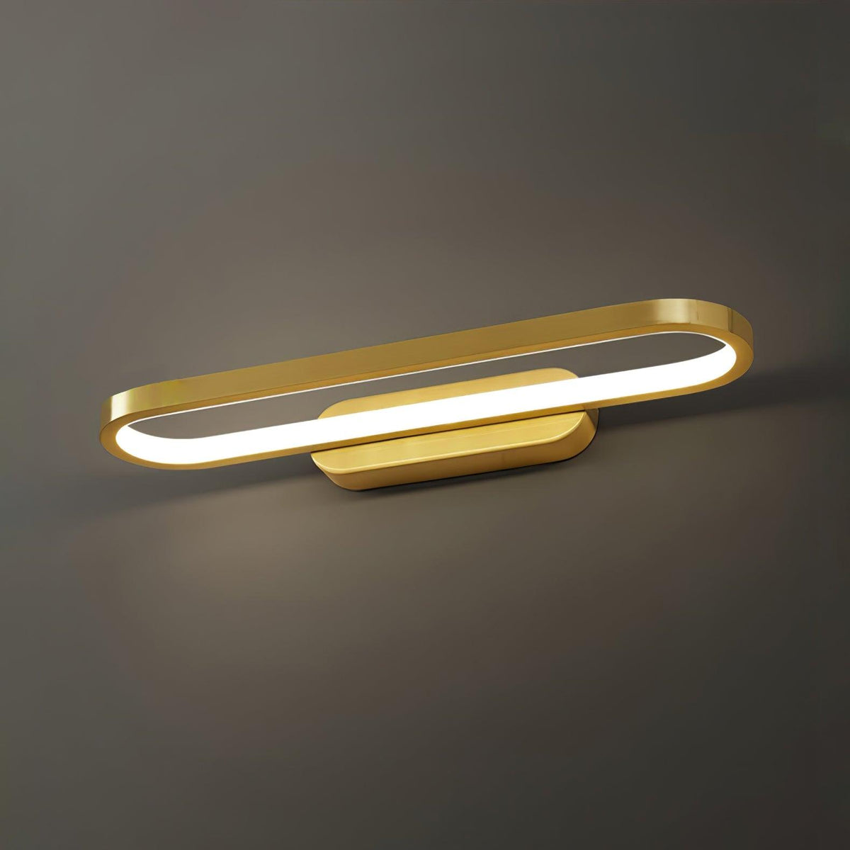 Casaraya zeitgenössische minimalistische LED-Wandleuchte aus Messing