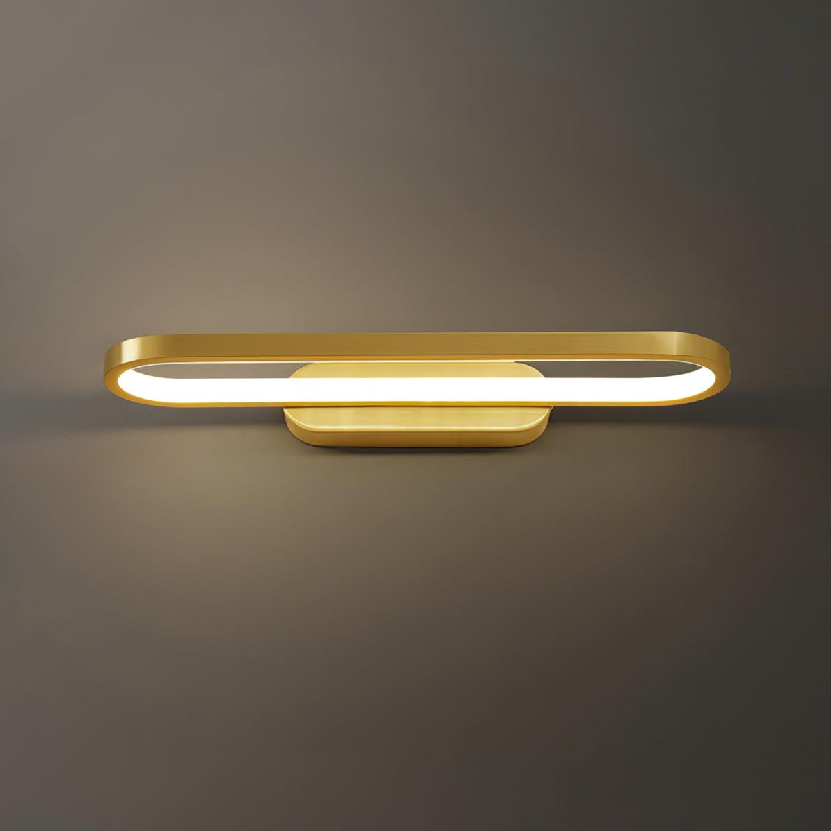 Casaraya zeitgenössische minimalistische LED-Wandleuchte aus Messing