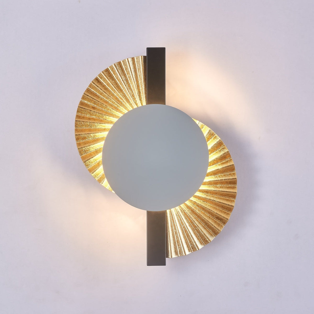 Arbordale Gilded Fan Wandleuchte in Gold