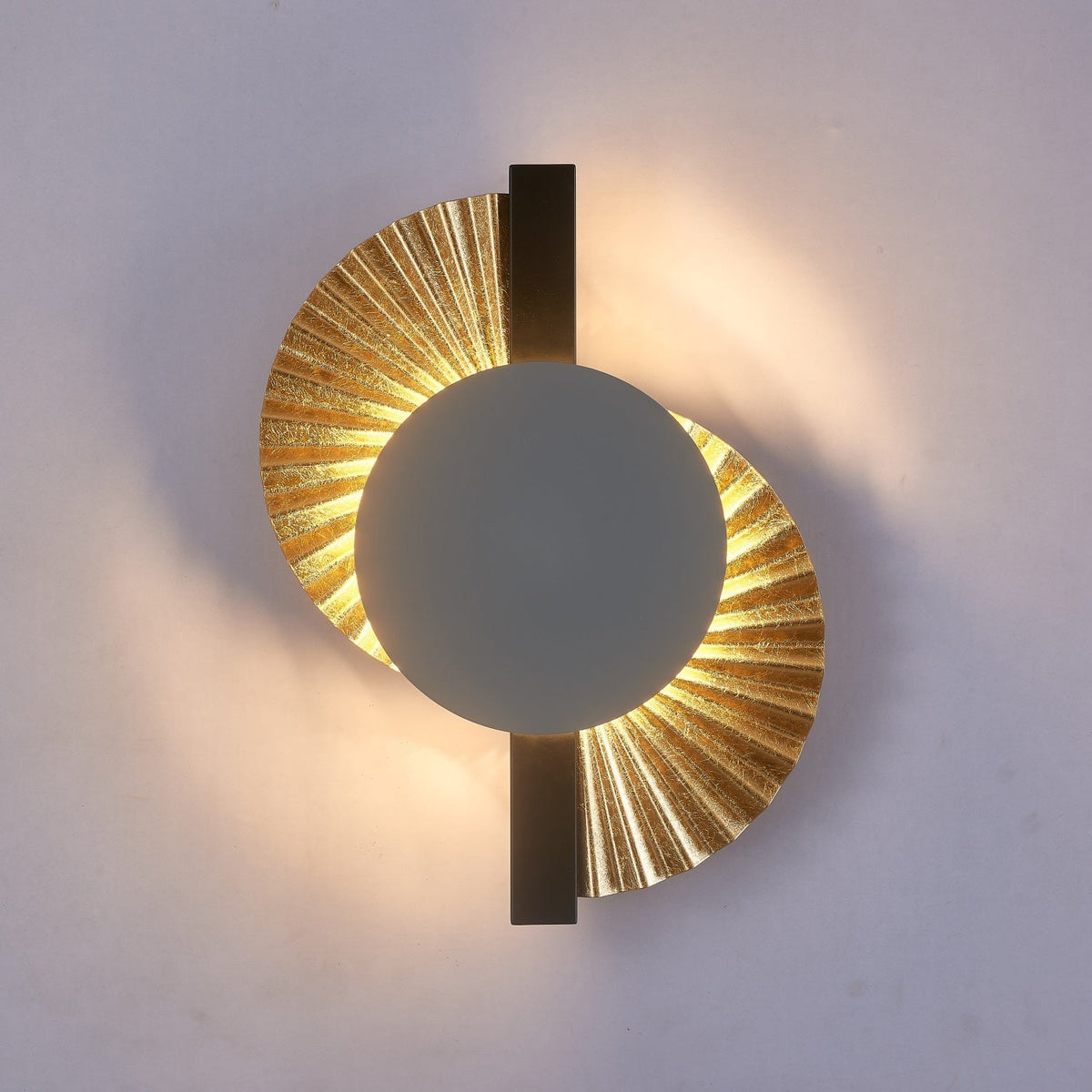 Arbordale Gilded Fan Wandleuchte in Gold