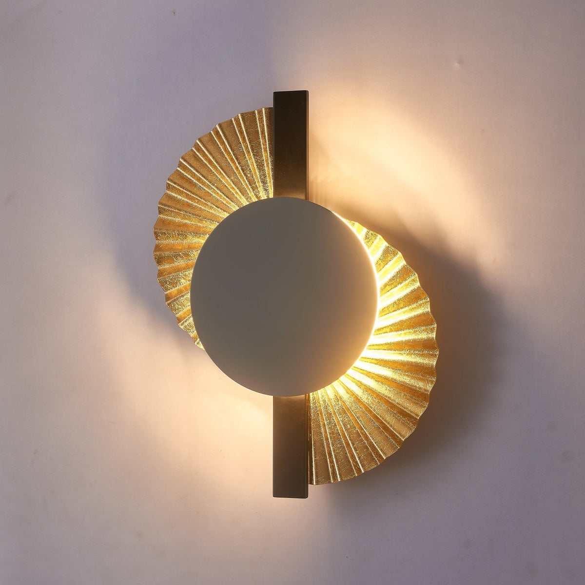 Arbordale Gilded Fan Wandleuchte in Gold