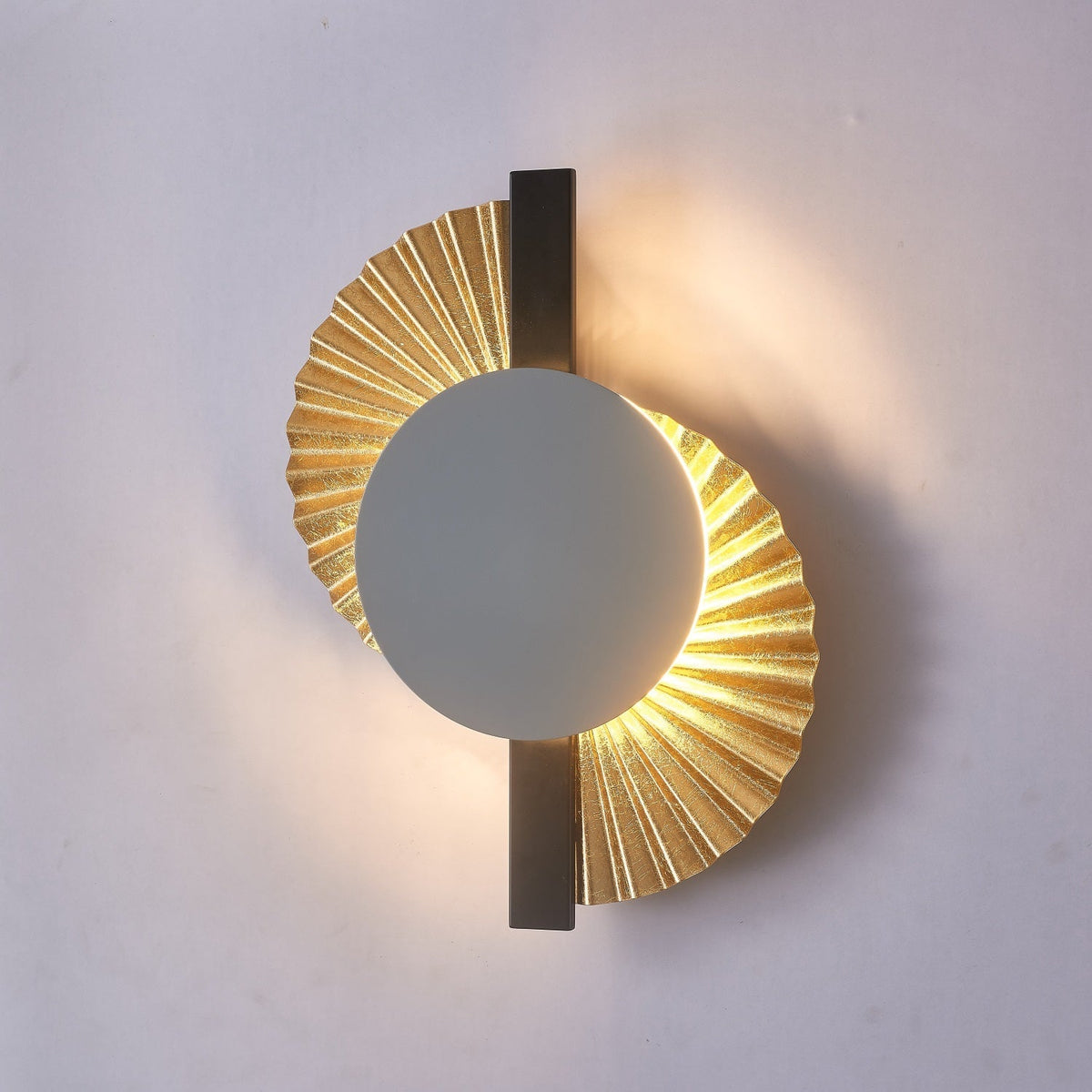 Arbordale Gilded Fan Wandleuchte in Gold