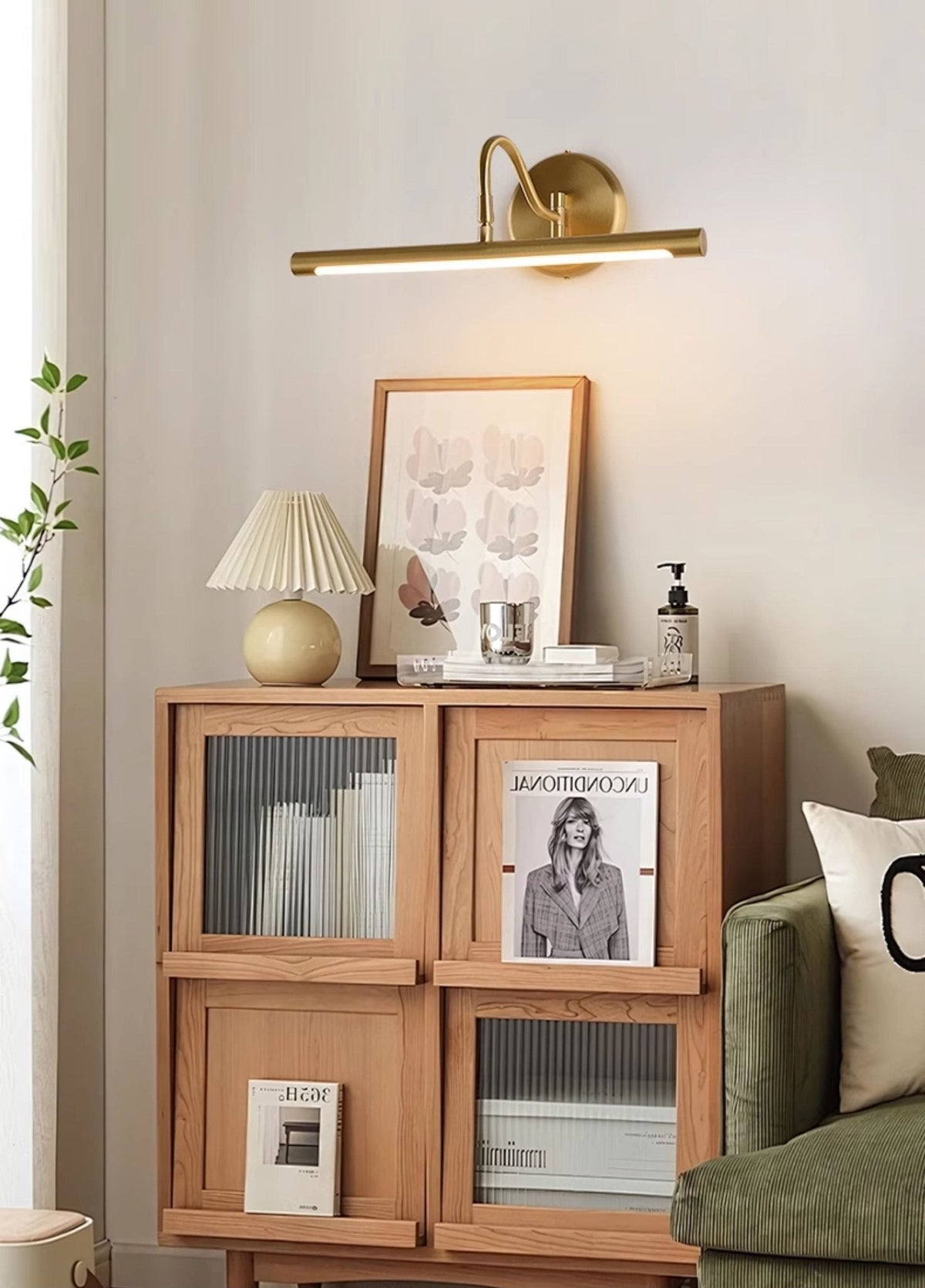 Nina Arc Vanity Wandleuchte