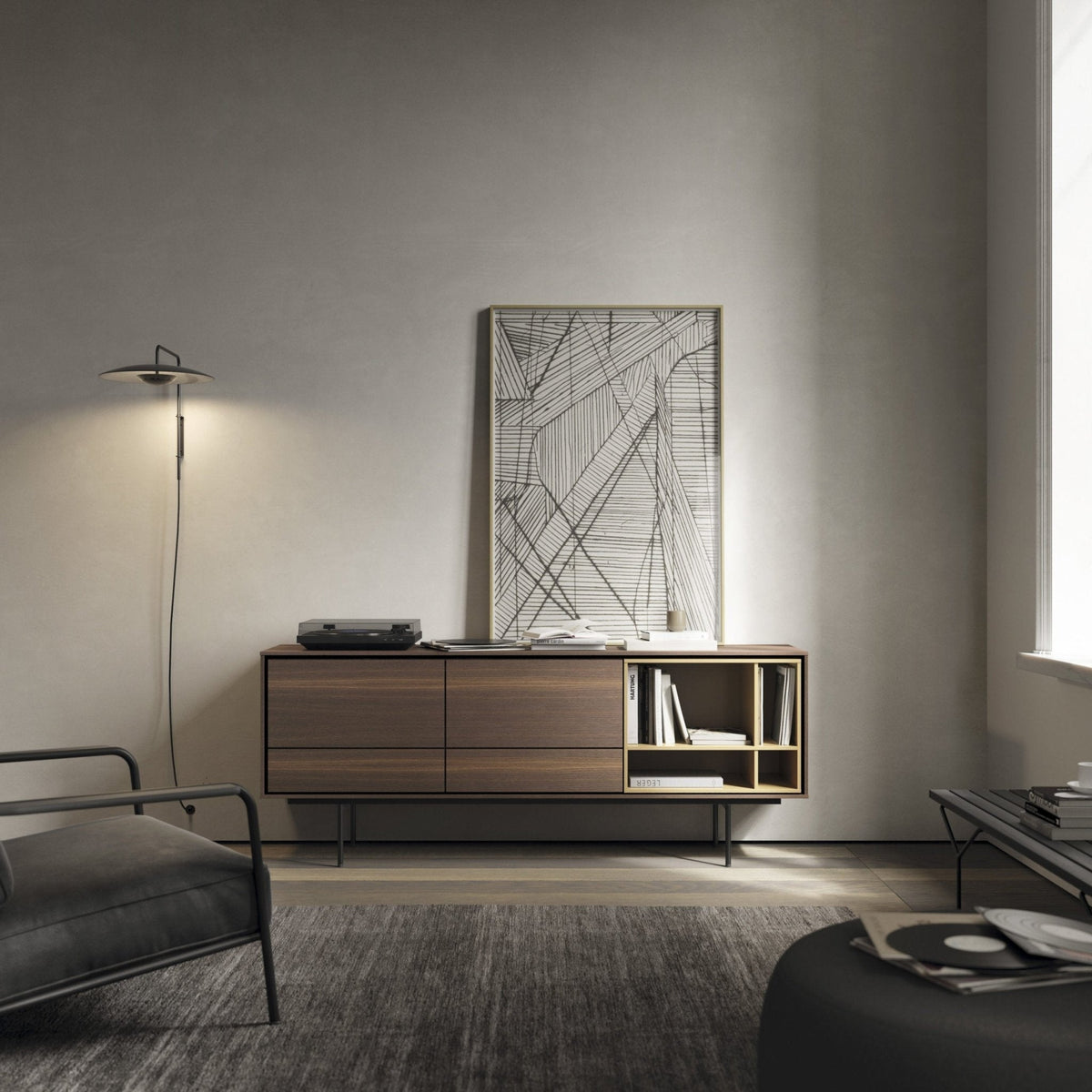 Abnormal Klassische Moderne Minimalistische Wandleuchte mit Stecker