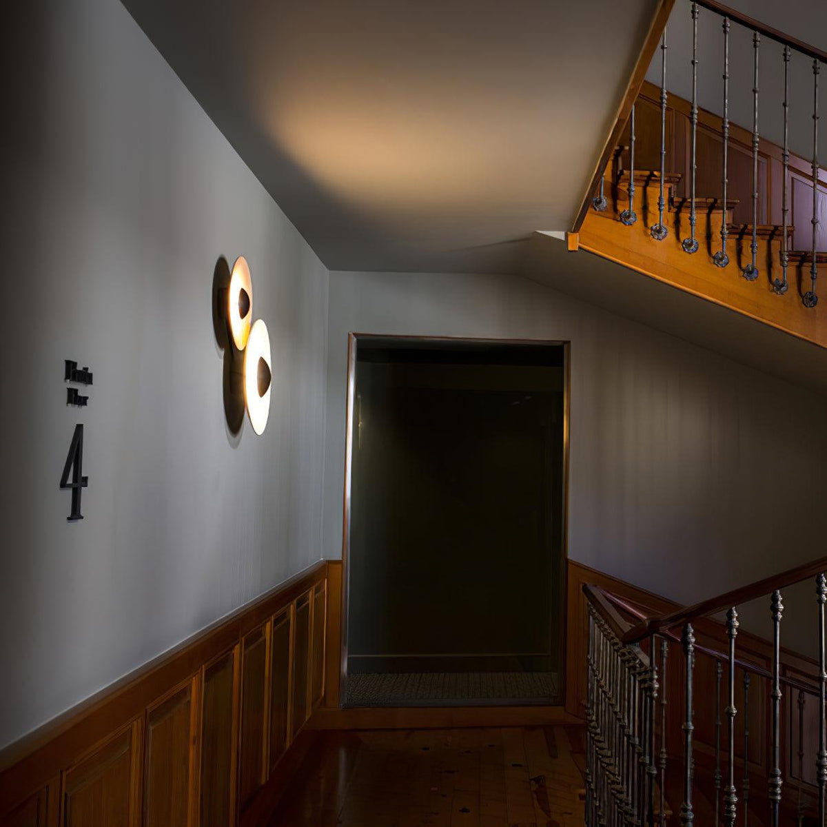 Erlirora Simplicity Glow Wandleuchte mit Stecker