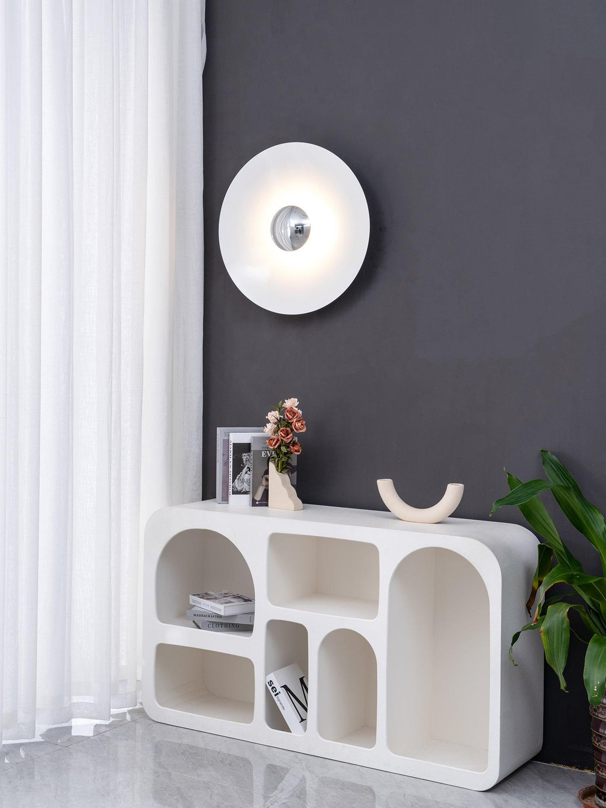 Erlirora Simplicity Glow Wandleuchte mit Stecker
