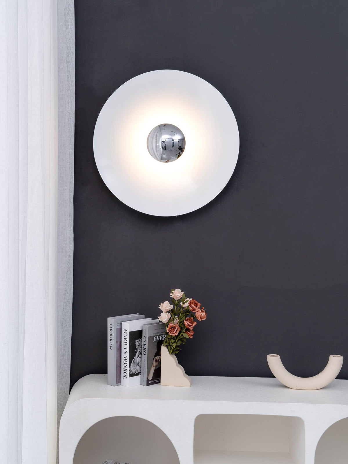 Erlirora Simplicity Glow Wandleuchte mit Stecker