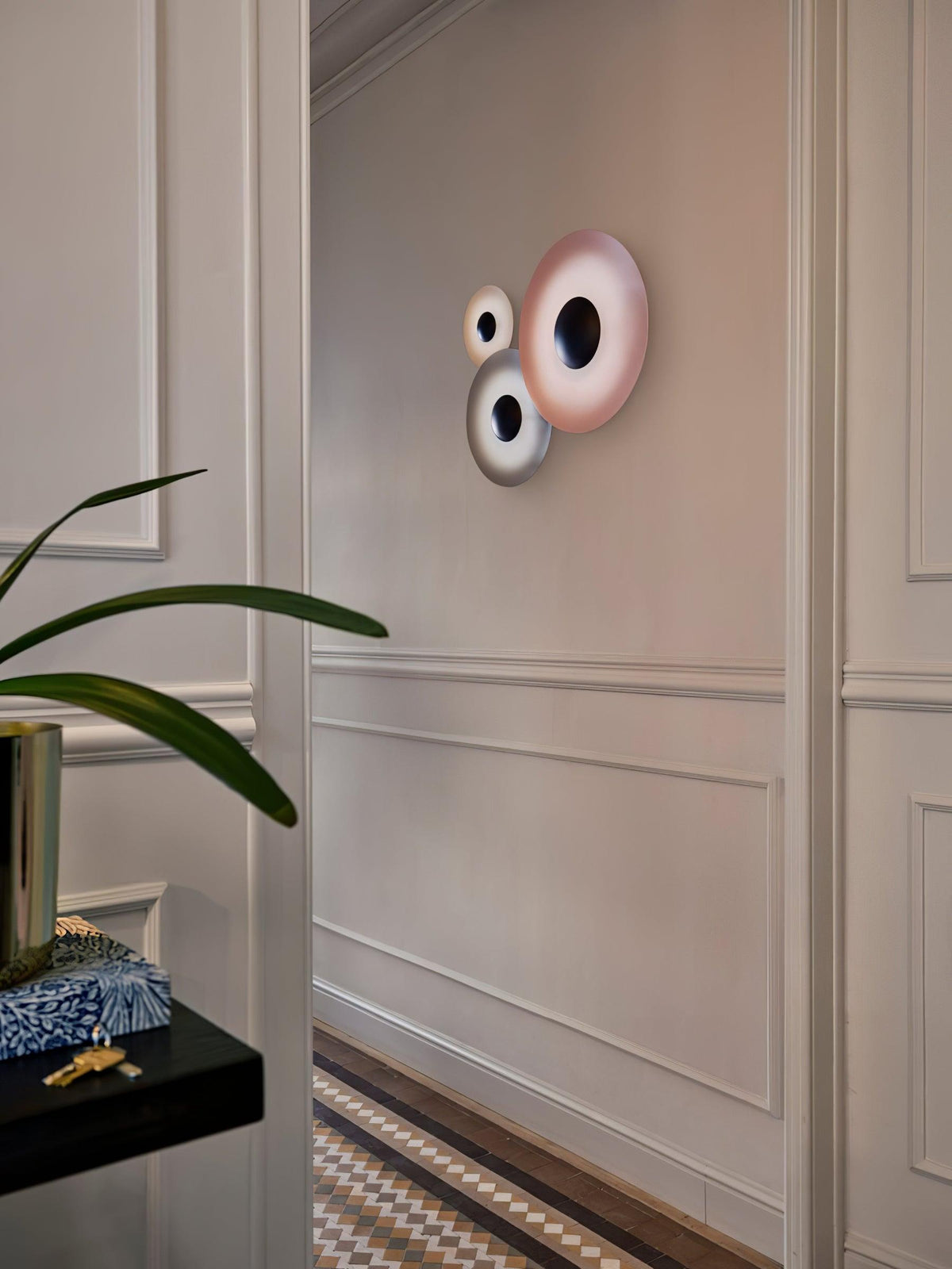 Erlirora Simplicity Glow Wandleuchte mit Stecker