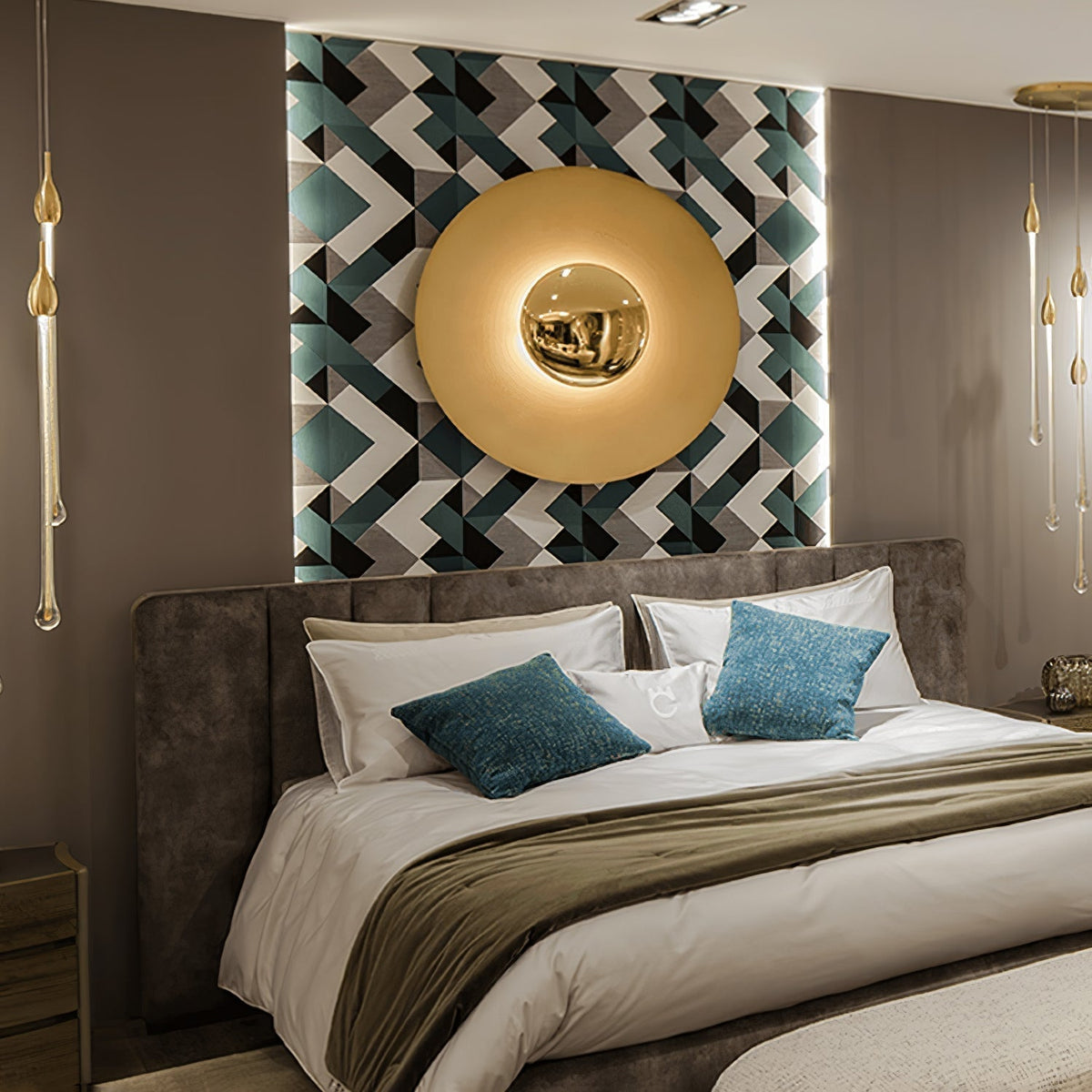 Erlirora Simplicity Glow Wandleuchte mit Stecker