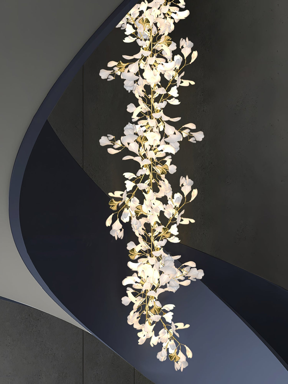 Eurzoris Gingko-Blatt-Kronleuchter