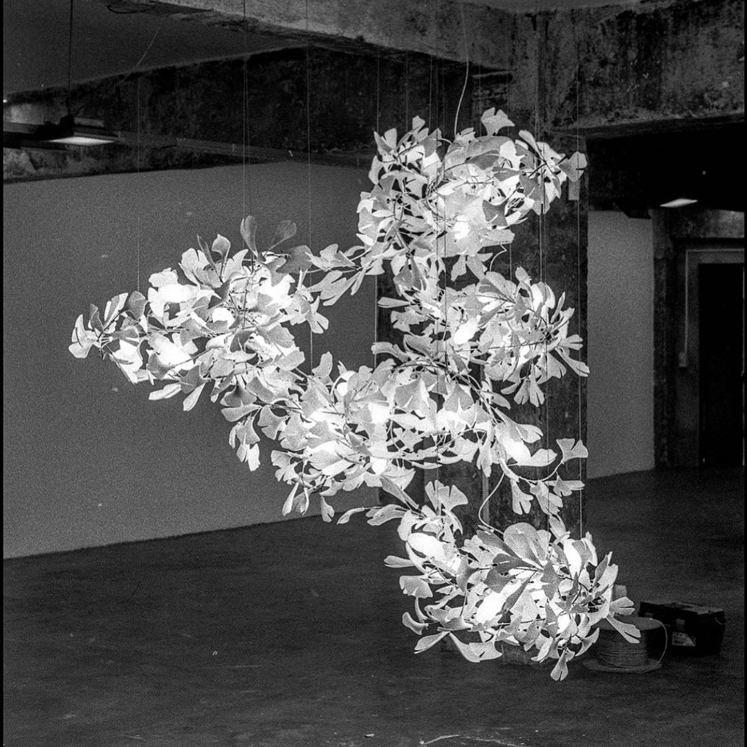 Eurzoris Gingko-Blatt-Kronleuchter