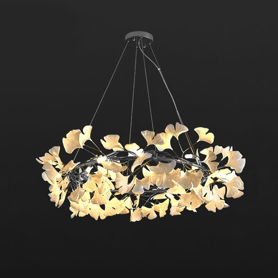 Orelalella Kronleuchter Gingko LED Ast