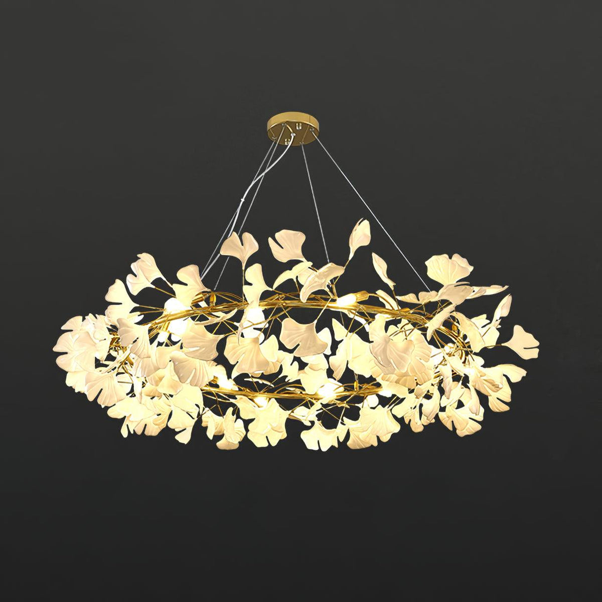 Orelalella Kronleuchter Gingko LED Ast
