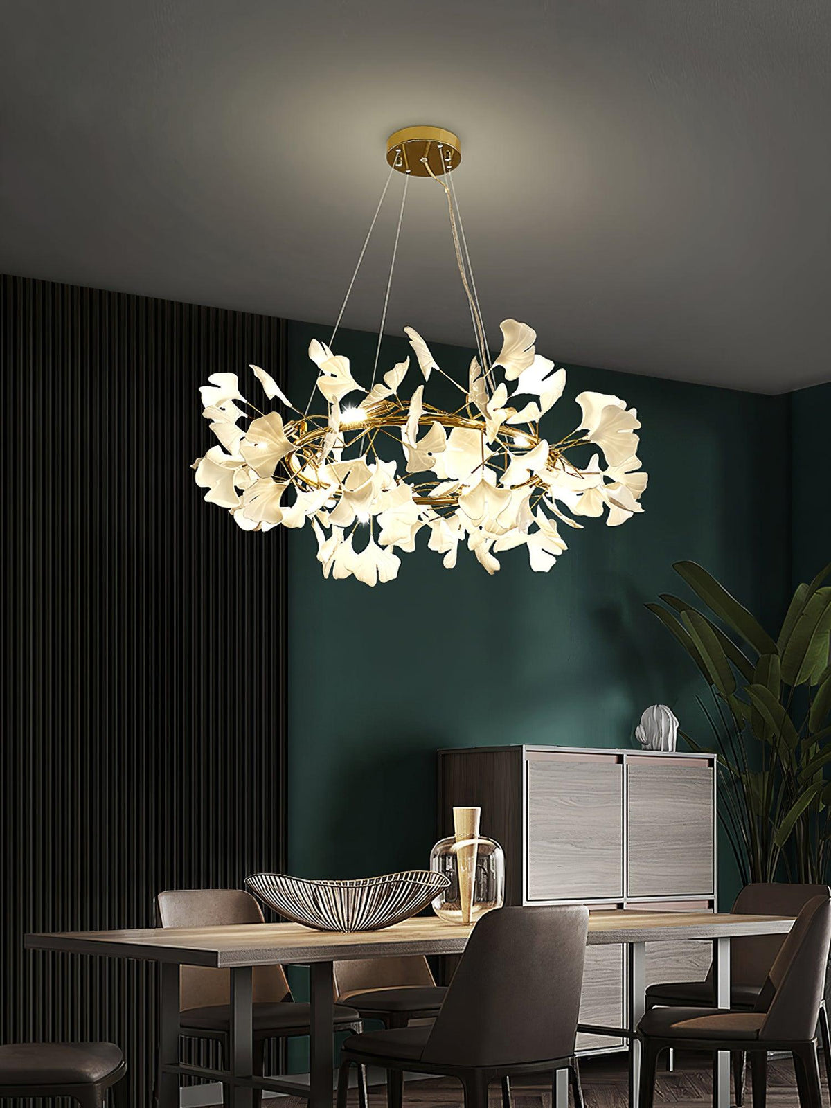 Orelalella Kronleuchter Gingko LED Ast